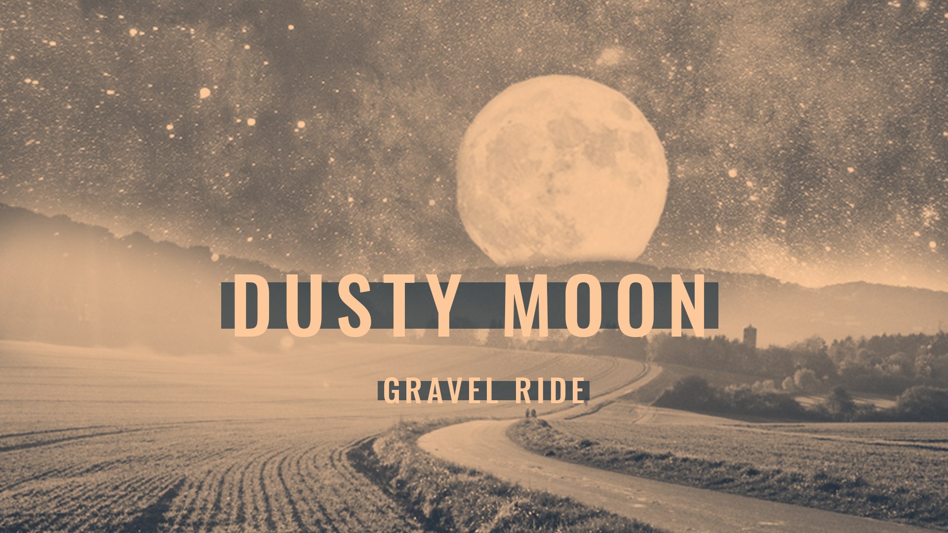 dusty moon gravel ride